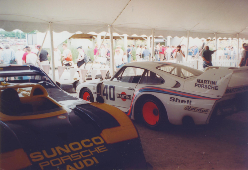 Porsche 917 (left) and 935 (right)